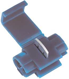Gardner Bender 10-100 Tap Splice, 18 to 14 AWG Wire, Blue