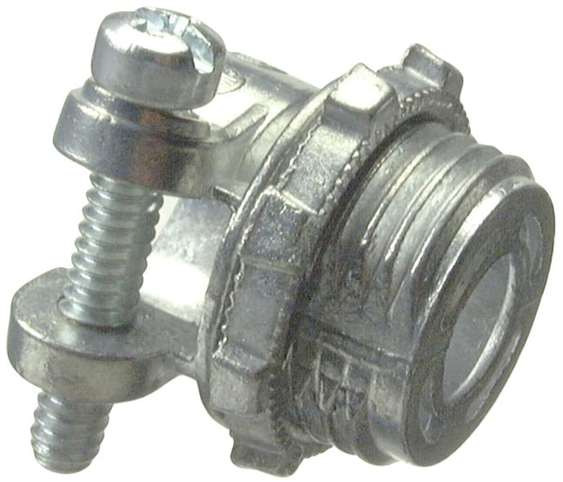 Halex 04212 Squeeze Connector, 1-1/2 in, Zinc