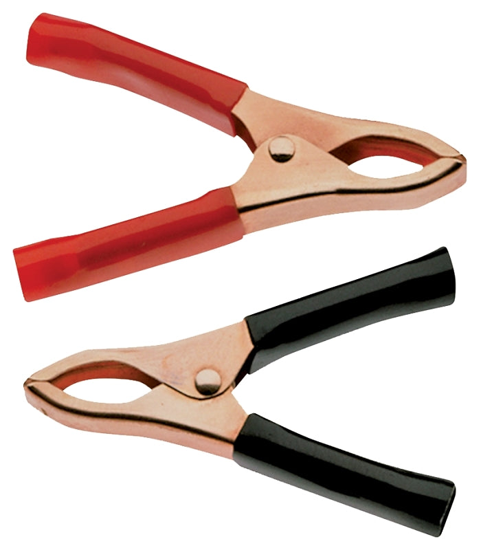 Gardner Bender 14-630 Battery Clamp, 6-1/4 in, 15/16 in Jaw Opening, Black/Red