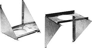 AmeriVent 6HS-WS Wall Support with Clean-Out