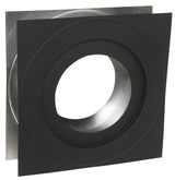 AmeriVent 6HS-WTP Chimney Thimble, For: Tee Branch and Chimney Section, Galvanized Steel, Galvanized