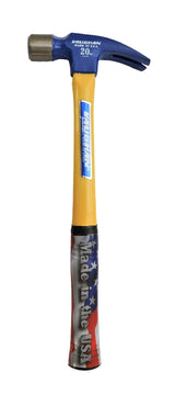 Vaughan 999 Series FS999ML Framing Hammer, 20 oz Head, Framing, Milled, Straight Claw Head, HCS Head, 16 in OAL