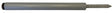 Hillman 47803 Gutter Screw, #3 Drive, Square Drive, Brown, Dacrotized