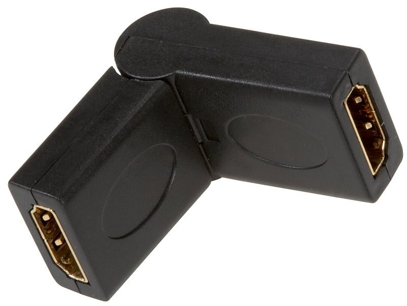 Zenith VA3001HDEX Coupler/Connector, Female Connector, Gold, Black