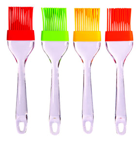 Home Plus Assorted Silicone Basting Brush, Pack of 20