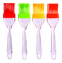Home Plus Assorted Silicone Basting Brush, Pack of 20