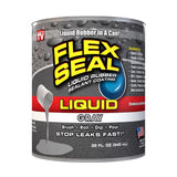 Flex Seal Family of Products Flex Seal Gray Liquid Rubber Sealant Coating 32 fl. oz., Pack of 6