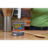 Flex Seal Family of Products Flex Seal Gray Liquid Rubber Sealant Coating 128 fl. oz., Pack of 2