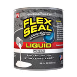 Flex Seal Family of Products Flex Seal White Liquid Rubber Sealant Coating 32 fl. oz., Pack of 6