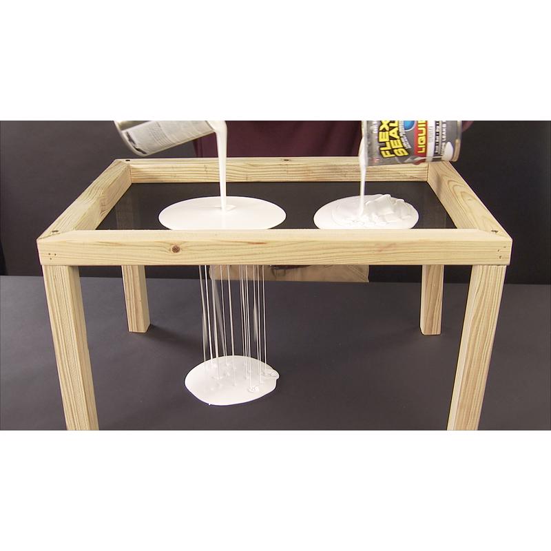 Flex Seal Family of Products Flex Seal White Liquid Rubber Sealant Coating 16 fl. oz., Pack of 6