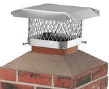 Shelter SCSS913 Chimney Cap, Stainless Steel, Fits Duct Size: 7-1/2 x 11-1/2 to 9-1/2 x 13-1/2 in