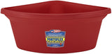 Fortex-Fortiflex CF-24R Corner Feeder, 24 qt Volume, Rubber Polymer, Red
