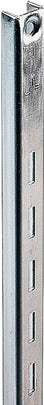 Knape & Vogt 80 Series 80 ANO 24 Shelf Standard, 320 lb, 16 ga Thick Material, 5/8 in W, 24 in H, Steel, Anochrome, Pack of 10