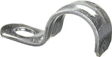 Halex 61110B Conduit Strap, 1 in, 1 in L, Steel, Zinc-Plated