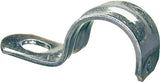 Halex 61125 Conduit Strap, 2-1/2 in, 1-1/4 in L, Steel, Galvanized, 1/PK, Pack of 10