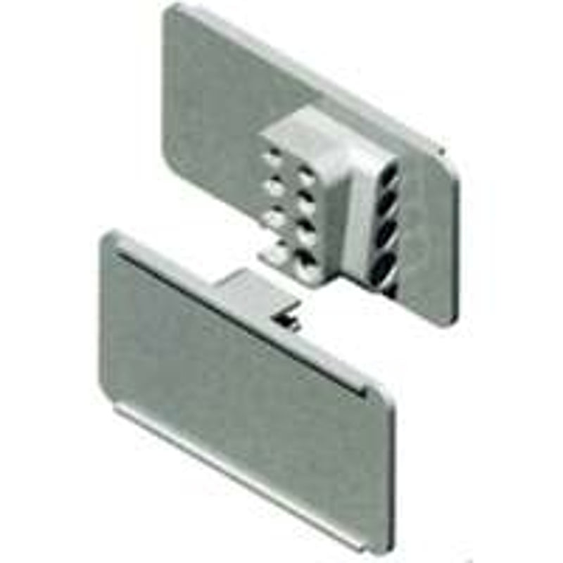 Southern Imperial RQ-2 Label Holder, 2 in L x 1-1/4 in H Dimensions, Translucent, Pack of 100
