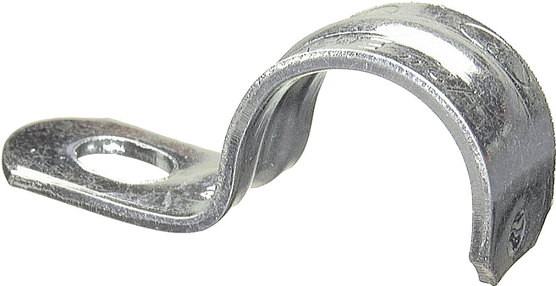 Halex 61510B Conduit Strap, 1 in, Steel, Zinc-Plated, 50/BX