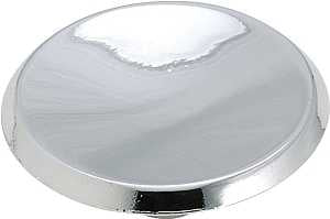 Amerock BP341326 Cabinet Knob, 5/8 in Projection, Traditional, 1-1/2 in, Zinc, Polished Chrome