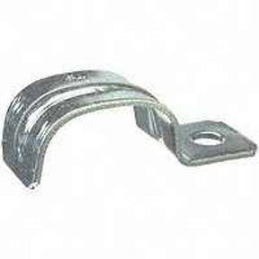Halex 62192B 1-Hole Service Entrance Cable Strap, 3 to 2 AWG, Steel, Galvanized
