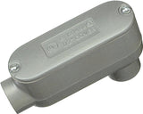 Halex 58620 Conduit Body, 2 in Hub, 10-1/4 in OAL, Threaded, Aluminum