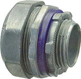 Halex 16210B Conduit Connector, 1 in Compression, Zinc