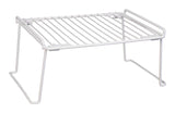 Grayline Life Organized 6 in. H X 9 in. W X 14 in. L PE Coated White Stackable Shelf