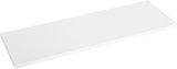 Knape & Vogt 1980 WH 10X24 Series Shelf Board, 24 in L, 10 in W, White, For: KV Standard/Bracket Shelving Systems, Pack of 5