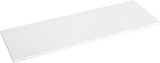 Knape & Vogt 1980 WH 12X24 Shelf Board, 200 lb, 1-Shelf, 24 in L, 12 in W, Particle Board, Pack of 5