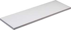 Knape & Vogt 1980 WH 12X36 Shelf Board, 200 lb, 5-Shelf, 36 in L, 12 in W, Particle Board, Pack of 5