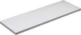 Knape & Vogt 1980 WH 12X36 Shelf Board, 200 lb, 5-Shelf, 36 in L, 12 in W, Particle Board, Pack of 5