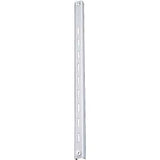 Knape & Vogt 80 Series 80 WH 24 Shelf Standard, 320 lb, 16 ga Thick Material, 5/8 in W, 24 in H, Steel, Pack of 10