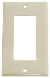 Eaton 2151V-BOX Wallplate, Standard-Size, 4-1/2 in L, 2-3/4 in W, Thermoset, Ivory