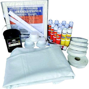 Hengs 9633TFKITW TPO Membrane with Install Kit, 33'