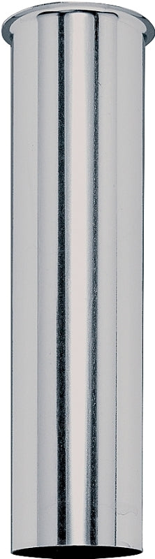 Plumb Pak PP20209 Sink Tailpiece Flange, 1-1/2 in, 6 in L, 22 ga Thick Wall, Flange, Brass