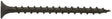 ProFIT 0286208 Screw, #10 Thread, 4 in L, Coarse Thread, Bugle Head, Phillips Drive, Sharp Point, Phosphate-Coated