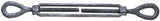 Baron 15-3/4X6 Turnbuckle, 5200 lb Working Load, 3/4 in Thread, Eye, Eye, 6 in L Take-Up, Galvanized Steel