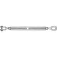 Baron 18-5/8X6 Turnbuckle, 3500 lb Working Load, 5/8 in Thread, Jaw, Eye, 6 in L Take-Up, Galvanized Steel