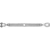 Baron 18-5/8X6 Turnbuckle, 3500 lb Working Load, 5/8 in Thread, Jaw, Eye, 6 in L Take-Up, Galvanized Steel