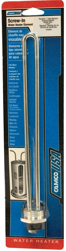 Camco USA 02263 Water Heater Element, 240 V, 3000 W, Copper