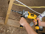 DEWALT VSR DWD210G Electric Drill, 10.5 A, 1/2 in Chuck, Keyed Chuck