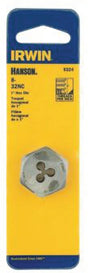 Irwin Hanson 9324 Machine Screw Die, #8-32 Thread, UNC Thread, Right Hand Thread, HCS