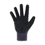 Ace Men's Indoor/Outdoor Coated Work Gloves Black/Gray L 1 pair