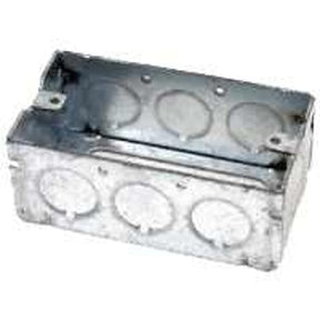 Raco 665 Handy Extension Ring, 1-7/8 in L, 2-5/4 in W, 8-Knockout, Steel