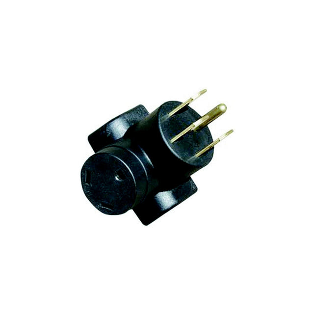 50-30 AMP ADPTR HD RT ANGL BLK