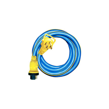 AP Products Power &amp; Lighting 50A Locking E-Zeegrip Extension Cord, 25'