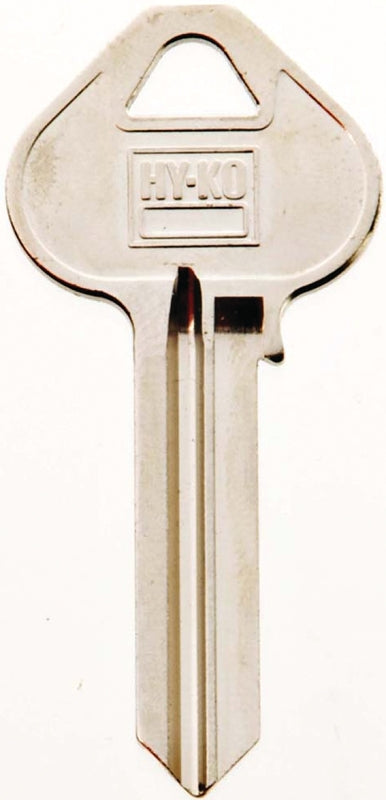 Hy-Ko 11010RU16 Key Blank, Brass, Nickel, For: Corbin/Russwin Cabinet, House Locks and Padlocks, Pack of 10