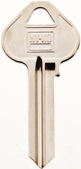 Hy-Ko 11010RU16 Key Blank, Brass, Nickel, For: Corbin/Russwin Cabinet, House Locks and Padlocks, Pack of 10