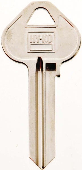 Hy-Ko 11010RU16 Key Blank, Brass, Nickel, For: Corbin/Russwin Cabinet, House Locks and Padlocks, Pack of 10