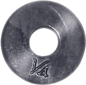 Danco 88571 Flat Faucet Washer, 1/4 in, 0.2 in ID x 0.562 in OD Dia, Rubber, For: Quick-Opening Style Faucets, Pack of 3