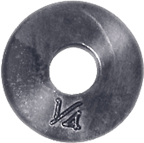 Danco 88571 Flat Faucet Washer, 1/4 in, 0.2 in ID x 0.562 in OD Dia, Rubber, For: Quick-Opening Style Faucets, Pack of 3